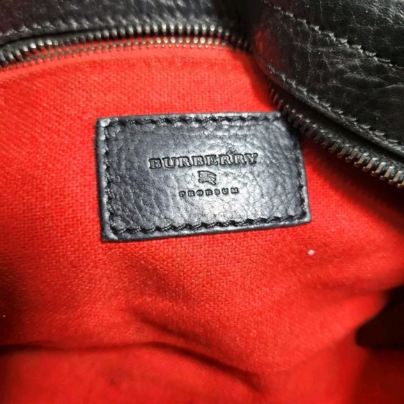 Burberry Prorsum Runway Cinda Black Leather Moto Crossbody Handbag Shoulder bag - Picture 14 of 15